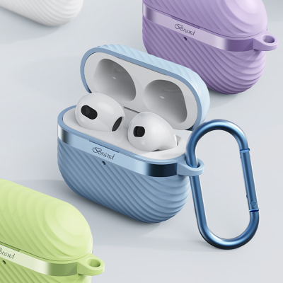 Apple AirPods 3rd Generation Case with M-Safe Charging Function, Mutural Jiguang Series Silicone Cover - 10