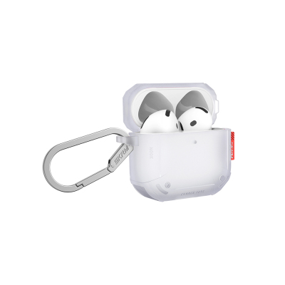 Apple AirPods 4 Case Airbagli Grooved Corner Design 360 Degree Full Protection Skinarma Meche CE Case - 9