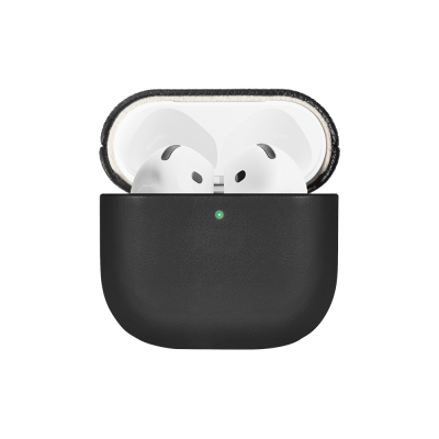 Apple AirPods 4 Case Qi M-Safe Charging Native Union RE Classic Series Faux Leather Cover - 4