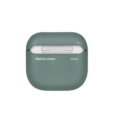 Apple AirPods 4 Case Qi M-Safe Charging Native Union RE Classic Series Faux Leather Cover - 8