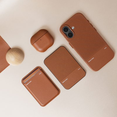 Apple AirPods 4 Case Qi M-Safe Charging Native Union RE Classic Series Faux Leather Cover - 16