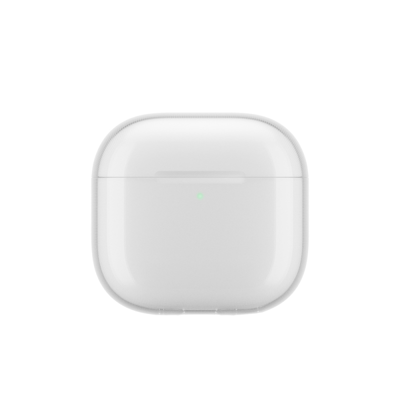 Apple AirPods 4 Case Qi M-Safe Charging Native Union RE Clear Series Silicone Cover - 1
