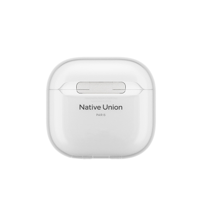 Apple AirPods 4 Case Qi M-Safe Charging Native Union RE Clear Series Silicone Cover - 3