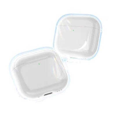 Apple Airpods 4 Case Transparent Crystal Silicone Zore Airbag 14 Case - 3