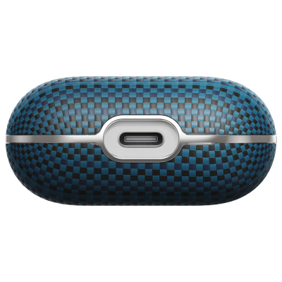 Apple Airpods 4 Kılıf Aramid Fiber Pitaka Tactile Woven Sunset-Moonrise Serisi Sunset Kapak - 15