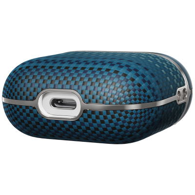 Apple Airpods 4 Kılıf Aramid Fiber Pitaka Tactile Woven Sunset-Moonrise Serisi Sunset Kapak - 19