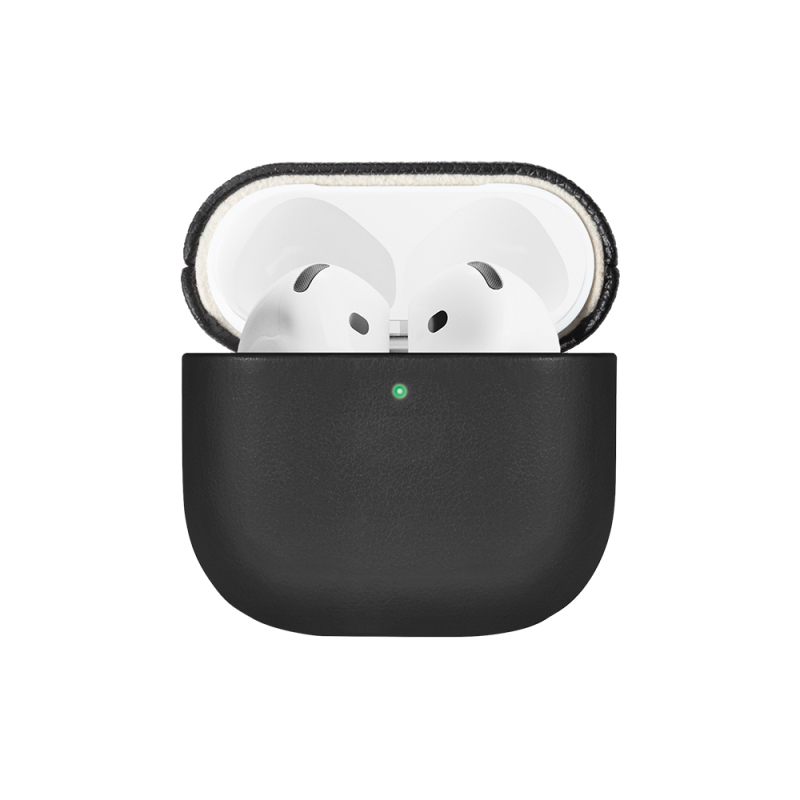 Apple AirPods 4 Kılıf Qi M-Safe Şarj Özellikli Native Union RE Classic Serisi Suni Deri Kapak - 4