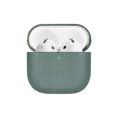 Apple AirPods 4 Kılıf Qi M-Safe Şarj Özellikli Native Union RE Classic Serisi Suni Deri Kapak - 5
