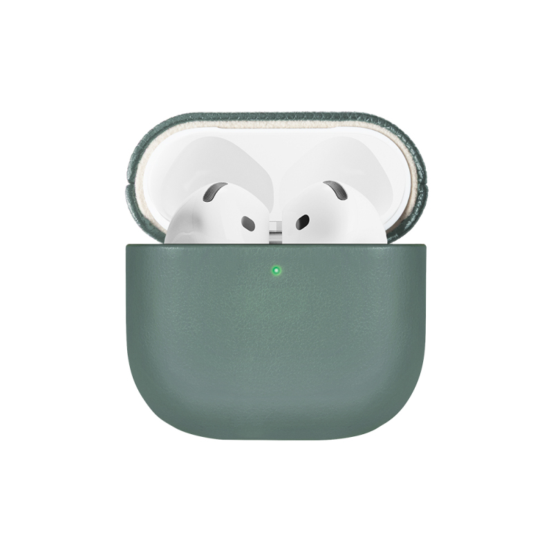 Apple AirPods 4 Kılıf Qi M-Safe Şarj Özellikli Native Union RE Classic Serisi Suni Deri Kapak - 5