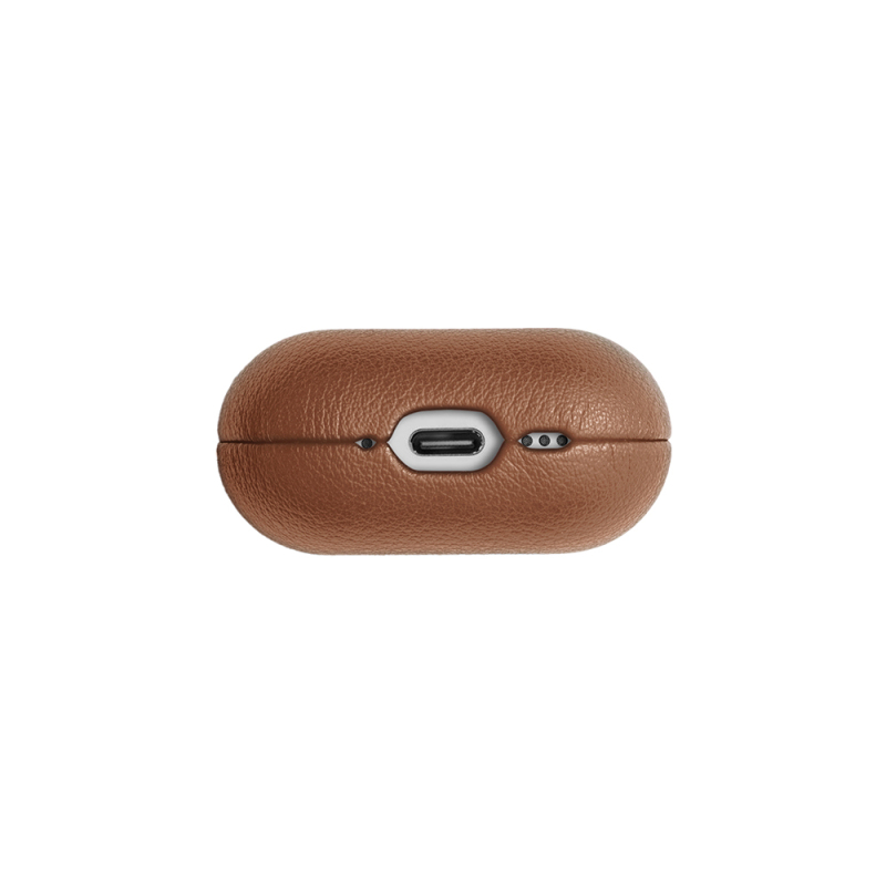 Apple AirPods 4 Kılıf Qi M-Safe Şarj Özellikli Native Union RE Classic Serisi Suni Deri Kapak - 12
