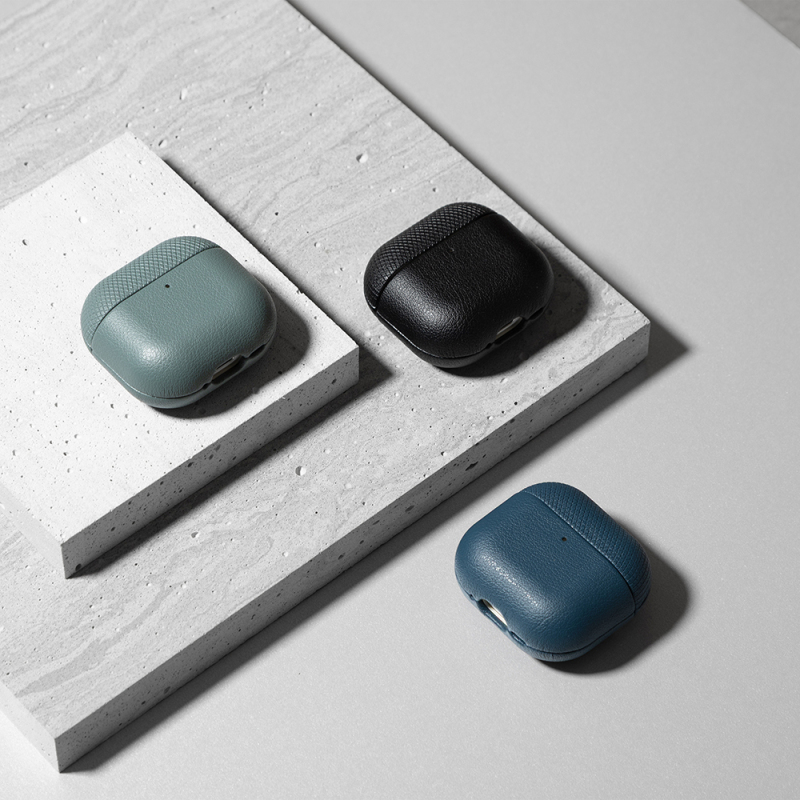 Apple AirPods 4 Kılıf Qi M-Safe Şarj Özellikli Native Union RE Classic Serisi Suni Deri Kapak - 15
