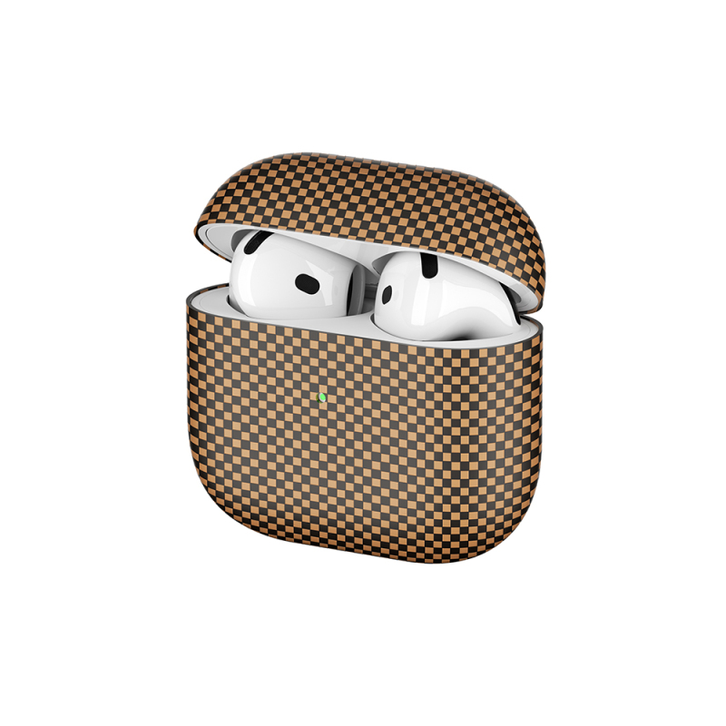 Apple Airpods 4 Zore Airbag 43 600D Carbon Fiber Headphone Case - 1