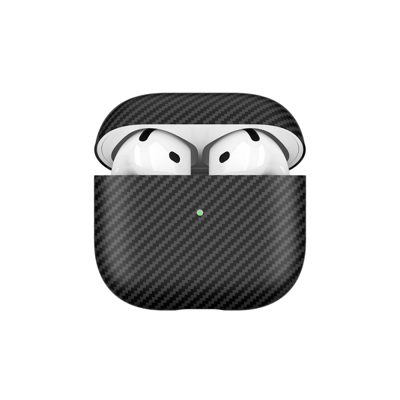 Apple Airpods 4 Zore Airbag 43 600D Carbon Fiber Headphone Case - 11
