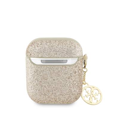 Apple Airpods Case GUESS Glitter 4G Charm Cover - 4