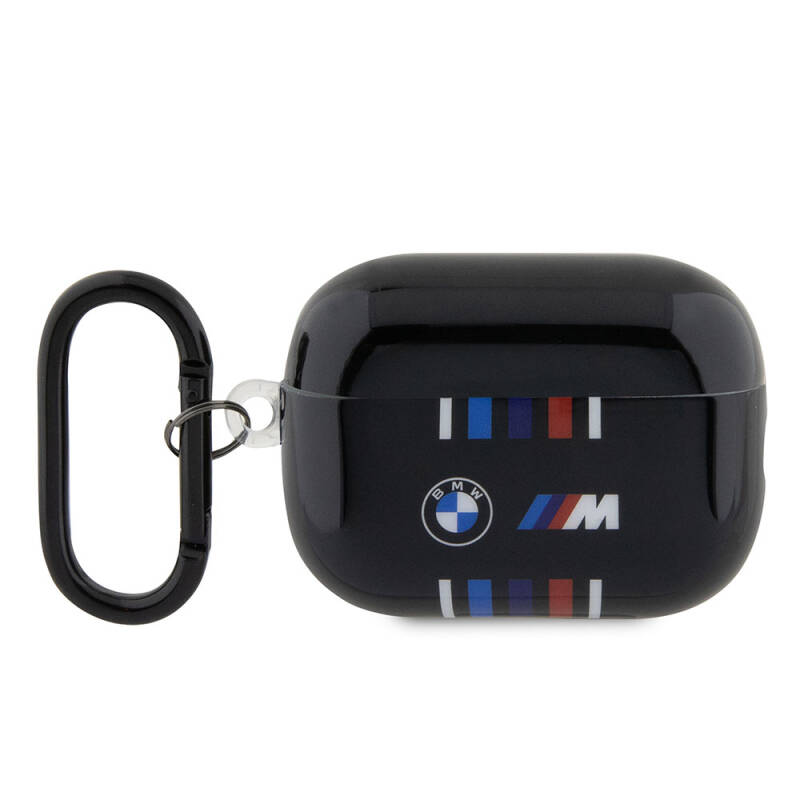 Apple Airpods Pro 2 Case BMW Original Licensed Multi-Colored Striped Double IMD Printing Logo Cover - 2