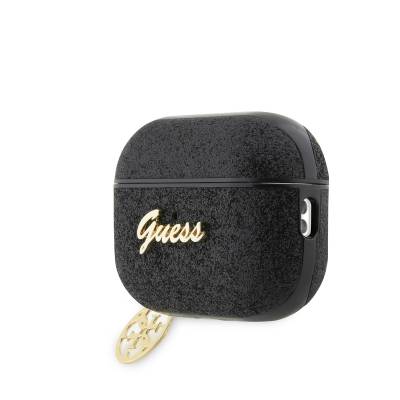 Apple Airpods Pro 2 Case GUESS Glitter 4G Charm Cover - 4