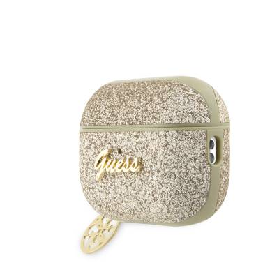 Apple Airpods Pro 2 Case GUESS Glitter 4G Charm Cover - 5