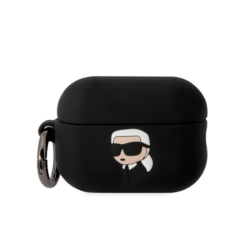 Apple Airpods Pro 2 Case Karl Lagerfeld Original Licensed Karl 3D Silicone Cover - 1