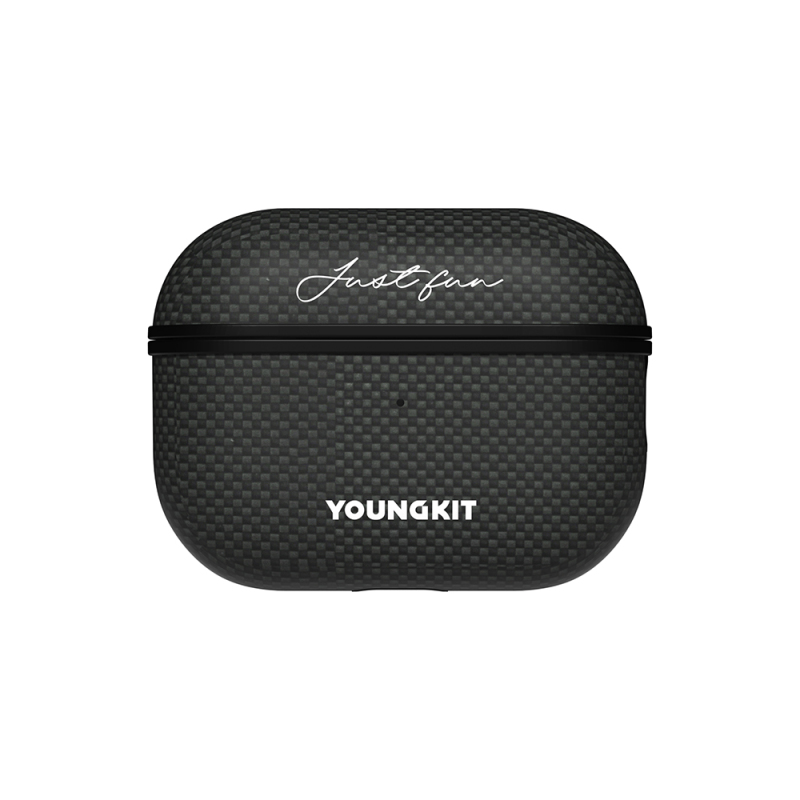 Apple Airpods Pro 2 Case Magsafe Charging Feature Aramid Fiber Youngkit 1500D Extreme Wing Series Cover - 1