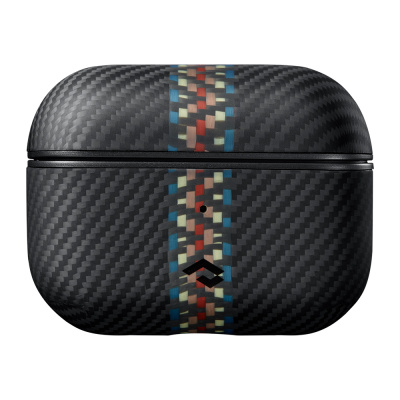 Apple Airpods Pro 2 Case Magsafe Charging Featured 600D Aramid Fiber Pitaka Orchestra Series Rhapsody Case - 1