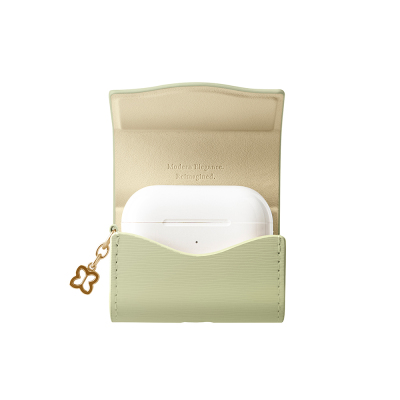 Apple AirPods Pro 2 Case PU Leather Bag Design Coehl Mirelle Series Cover - 9