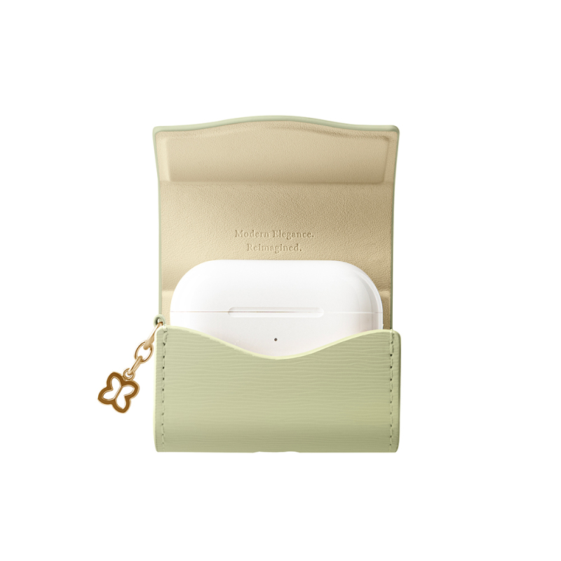 Apple AirPods Pro 2 Case PU Leather Bag Design Coehl Mirelle Series Cover - 9