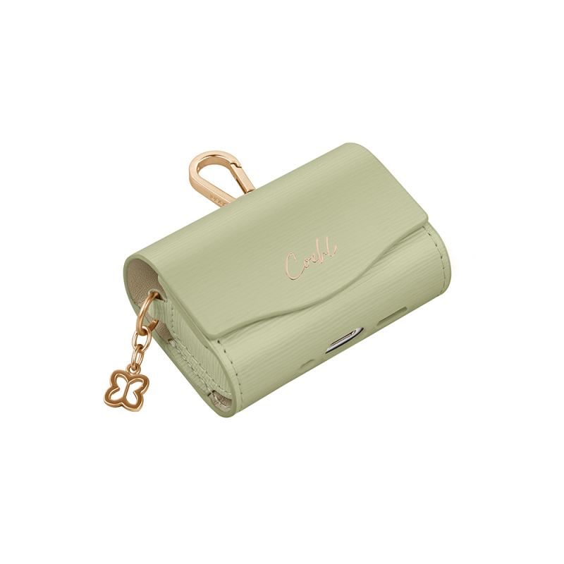 Apple AirPods Pro 2 Case PU Leather Bag Design Coehl Mirelle Series Cover - 14