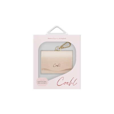 Apple AirPods Pro 2 Case PU Leather Bag Design Coehl Mirelle Series Cover - 20