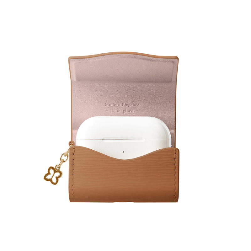 Apple AirPods Pro 2 Case PU Leather Bag Design Coehl Mirelle Series Cover - 7