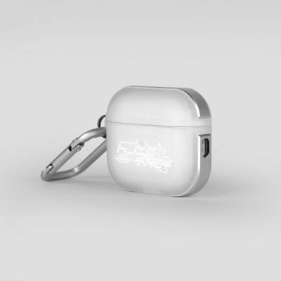 Apple Airpods Pro 2 Case SkinArma Transparent Matte Design Kinzoku Case - 3