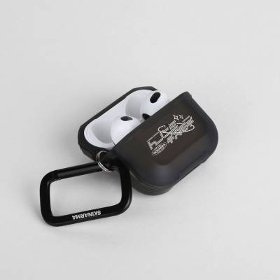 Apple Airpods Pro 2 Case SkinArma Transparent Matte Design Kinzoku Case - 11
