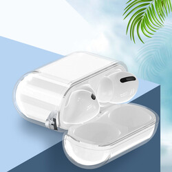 Apple Airpods Pro 2 Case Transparent Hard Crystal Zore Airbag 14 Case - 8