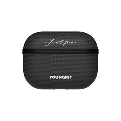 Apple Airpods Pro 2 Kılıf M-safe Şarj Özellikli Aramid Fiber Youngkit 1500D Extreme Wing Serisi Kapak - 1