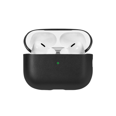 Apple AirPods Pro 2 Kılıf Qi M-Safe Şarj Özellikli Native Union RE Classic Serisi Suni Deri Kapak - 3
