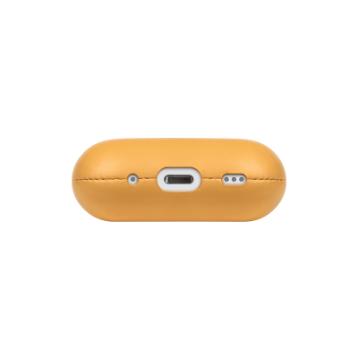 Apple AirPods Pro 2 Kılıf Qi M-Safe Şarj Özellikli Native Union RE Classic Serisi Suni Deri Kapak - 8