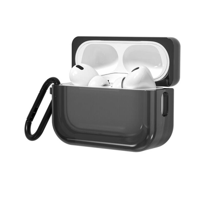 Apple Airpods Pro 2 Kılıf Saydam Jelly Tasarımlı Youngkit Candy Serisi Kılıf - 8