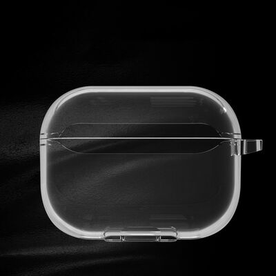 Apple Airpods Pro 2 Kılıf Şeffaf Kristal Silikon Zore Airbag 14 Kılıf - 7