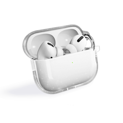 Apple Airpods Pro 2 Zore Allstar Airbag 32 Parlayan Simli Saydam Renkli Kılıf - 5