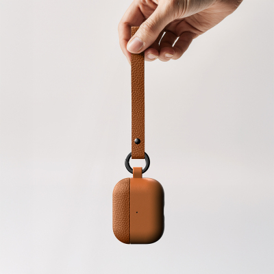 Apple AirPods Pro 3 Amazingthing Glamour Classique Serisi Deri Tasarımlı Kapak - 26