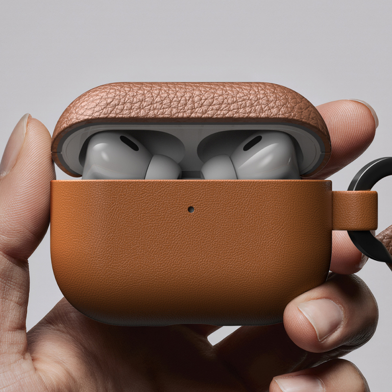 Apple AirPods Pro 3 Amazingthing Glamour Classique Serisi Deri Tasarımlı Kapak - 24