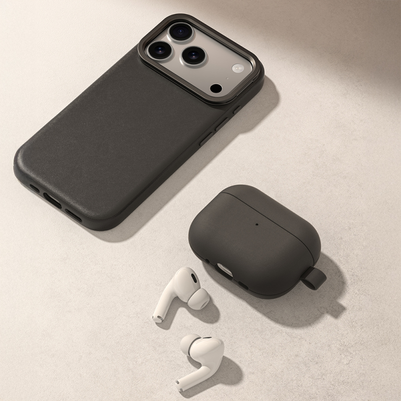 Apple AirPods Pro 3 Amazingthing Glamour Serisi Deri Tasarımlı Kapak - 6