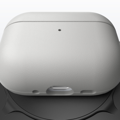 Apple AirPods Pro 3 Amazingthing Glamour Serisi Deri Tasarımlı Kapak - 11