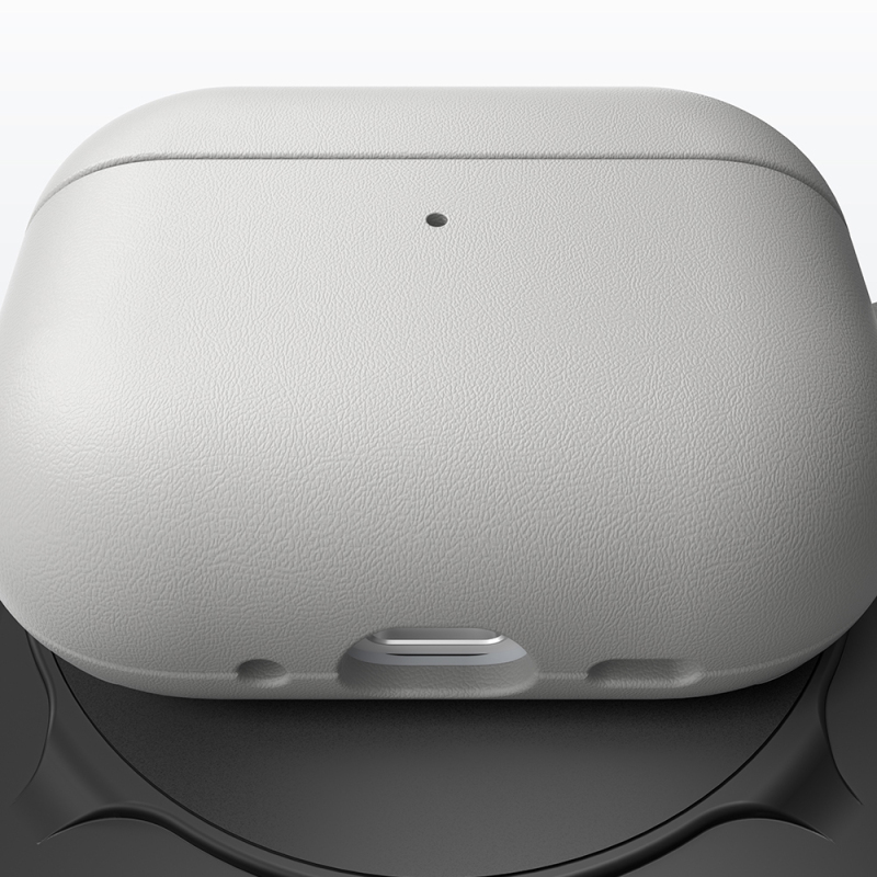 Apple AirPods Pro 3 Amazingthing Glamour Serisi Deri Tasarımlı Kapak - 11