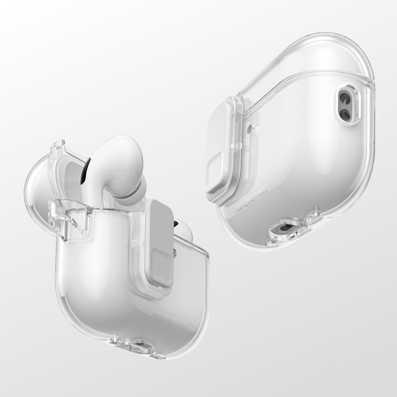 Apple Airpods Pro 3 Amazingthing Magnetic Lock Design Minimal Series Case - 7