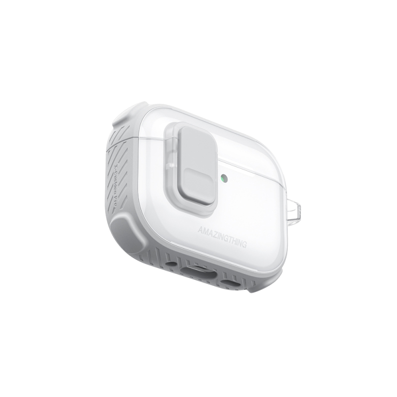 Apple Airpods Pro 3 Amazingthing Titan Pro Series Cover with Lock Design Airbag - 10
