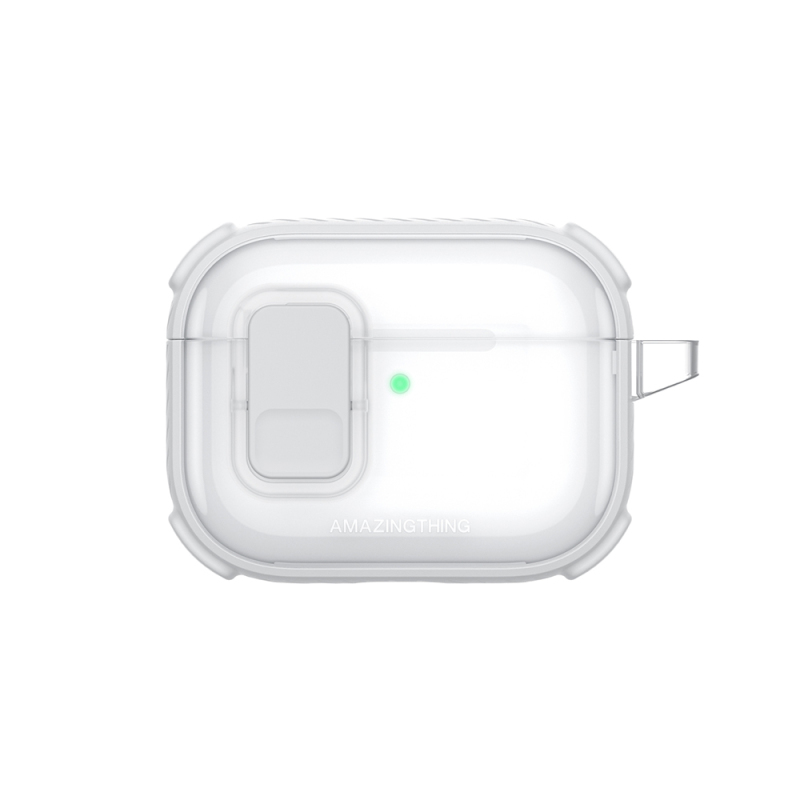 Apple Airpods Pro 3 Amazingthing Titan Pro Series Cover with Lock Design Airbag - 2