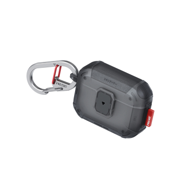 Apple Airpods Pro 3 Case Airbag Grooved Corner Lock Design, 360 Degree Protection Skinarma Mecha LE Case - 8