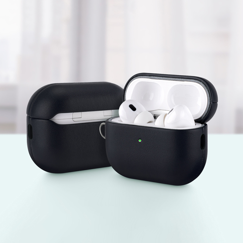 Apple AirPods Pro 3 Case M-Safe Charging Enabled Mutural Yahu Series Leather Design Cover - 15