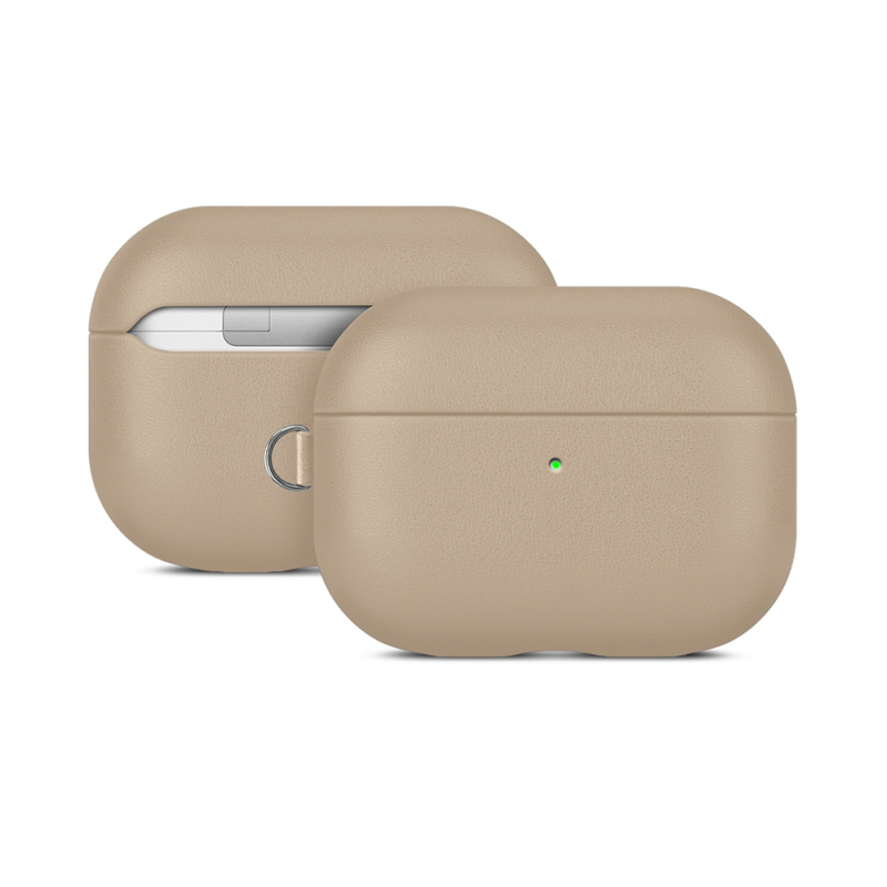 Apple AirPods Pro 3 Case M-Safe Charging Enabled Mutural Yahu Series Leather Design Cover - 2