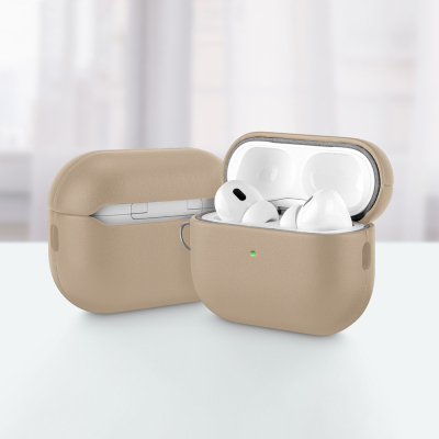 Apple AirPods Pro 3 Case M-Safe Charging Enabled Mutural Yahu Series Leather Design Cover - 16